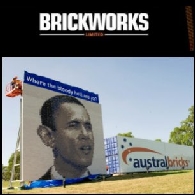 Barack Obama Tribute in glazed bricks by Austral Brick