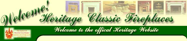 Heritage classic fireplaces. Manufacturers