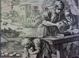 Brickmaking 1695 in the Netherlands